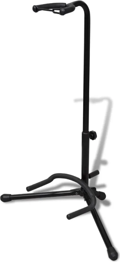 Pied de guitare simple réglable et pliable - Rack universel noir G-10