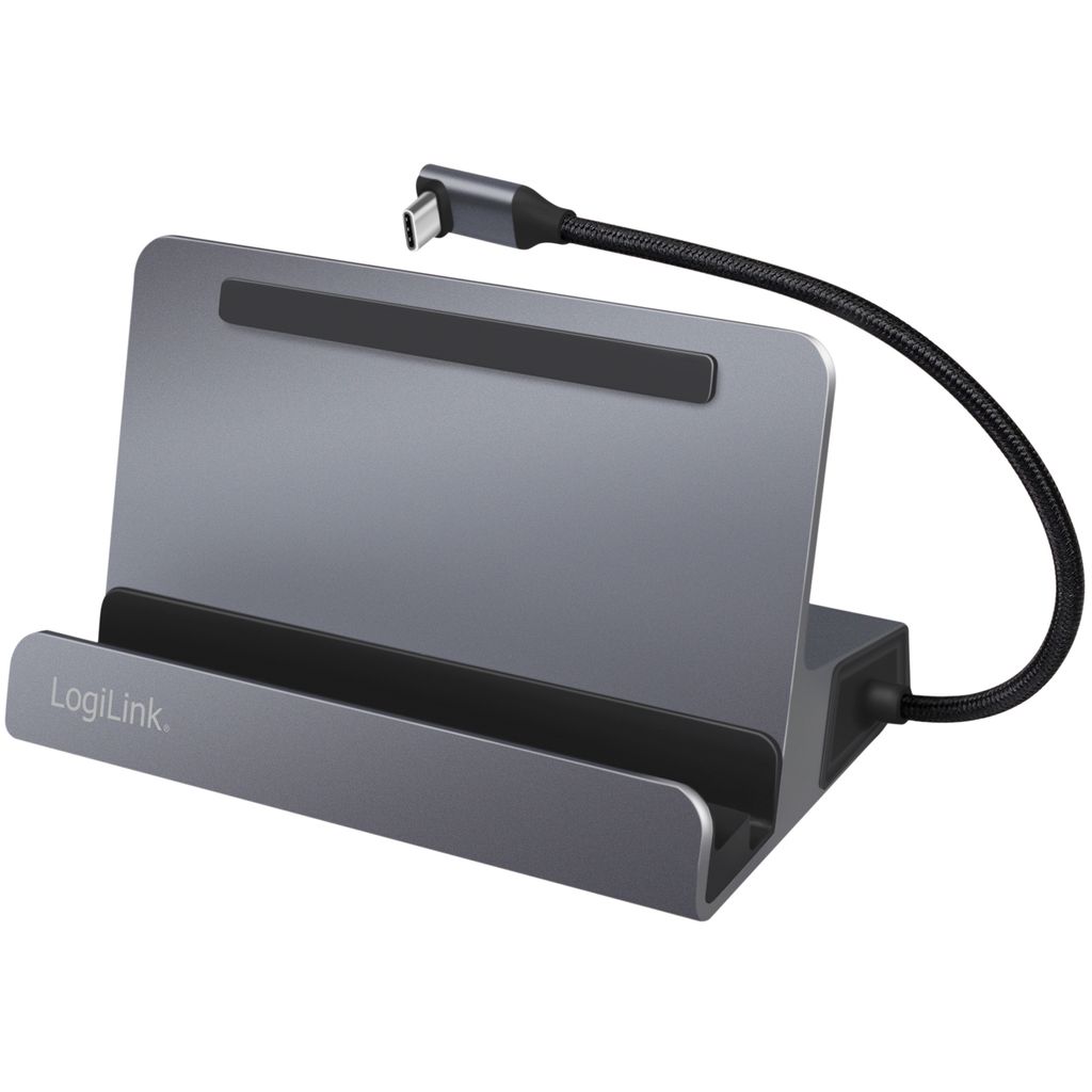 LogiLink USB 3.2 Gen1 Dockingstation mit Halterung 6-Port Produktbild 