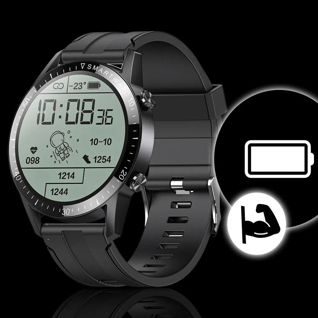 Smartwatch Bluetooth HD Tactile avec Suivi d'Activité et Cardiofréquence