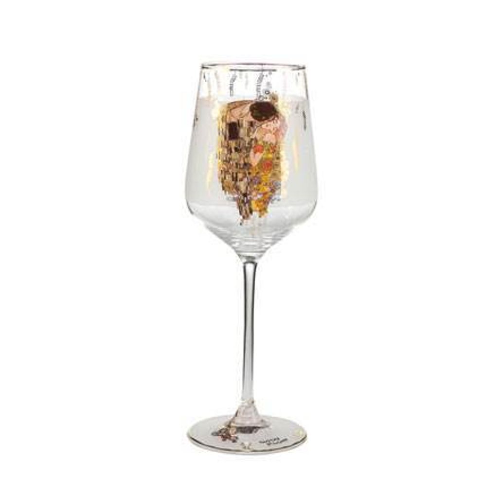 Goebel Gustav Klimt - Der Kuss (Weinglas, Glas) Produktbild 
