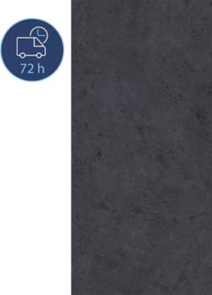 Duschrückwand BREUER Express Q72 Seidenmatt Stein anthrazit 255 x 100 cm 1413541000203
