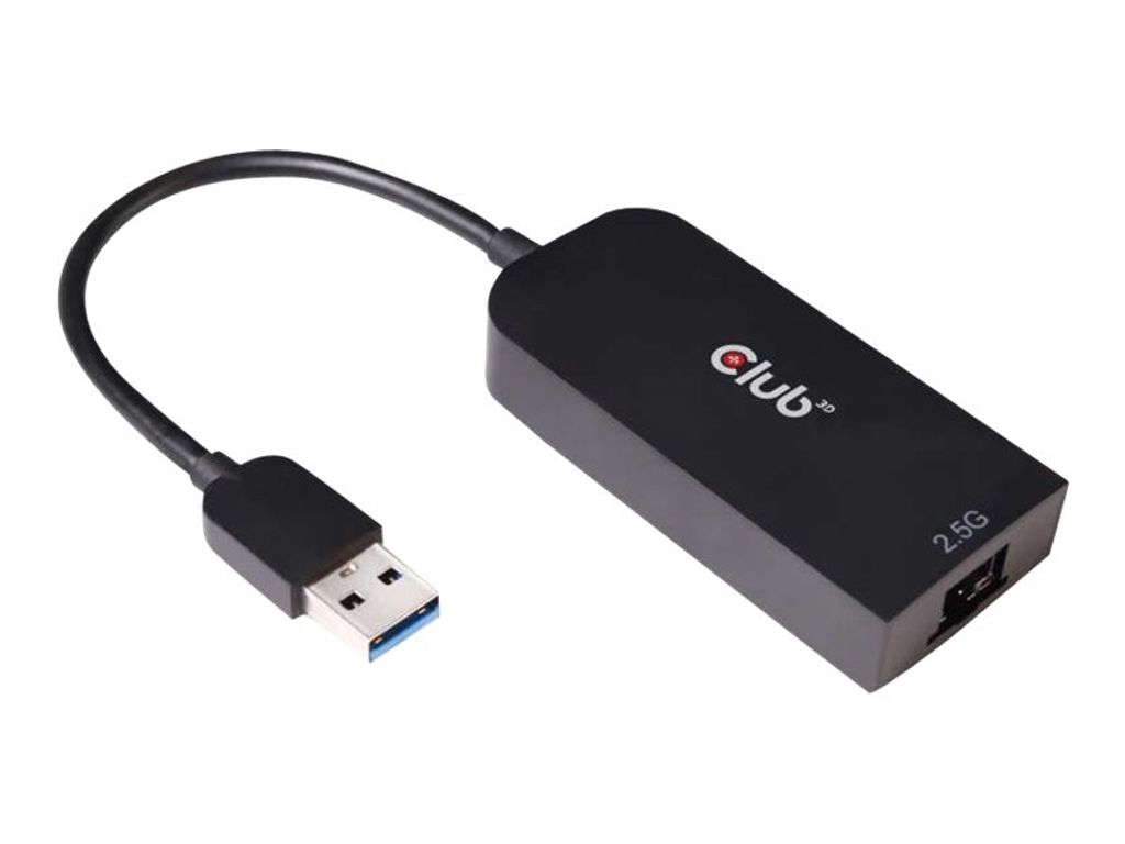 Adattatore Club3d CLUB3D da USB 3.2 Gen1 Tipo A a RJ45 Immagine del prodotto 