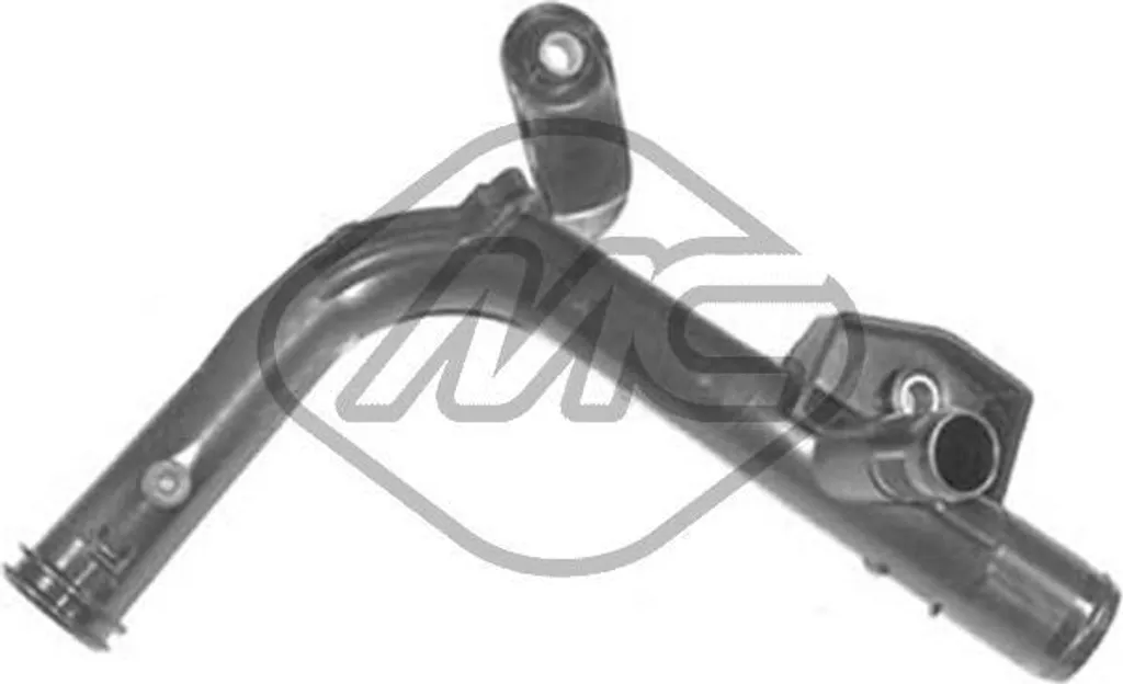 Metalcaucho 3194 Tubo radiatore OE 8200408549 compatibile con Clio, Laguna, Megane, Modus, Twingo