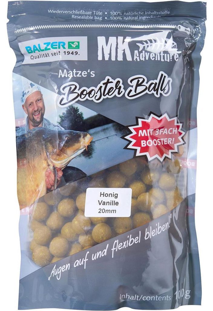 Balzer MK Booster Balls 15mm Honig/Vanille Produktbild 