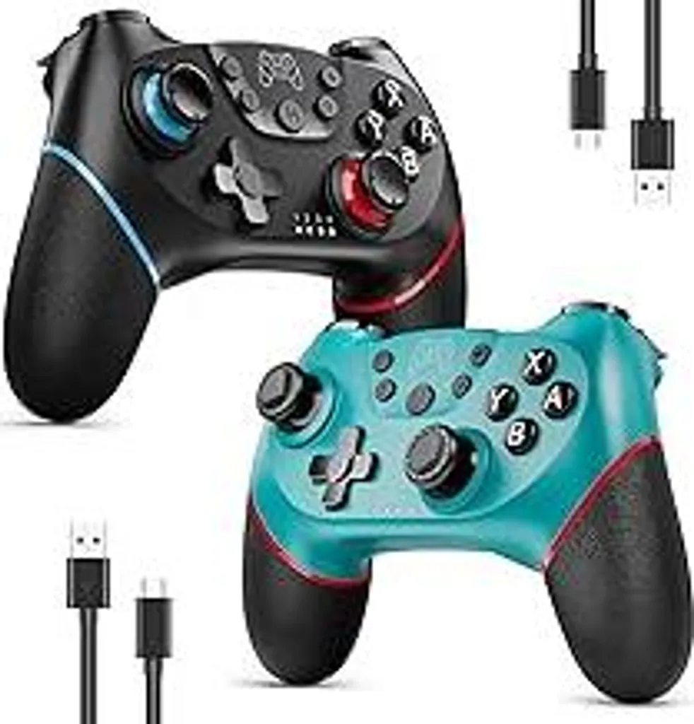 2x Controller Wireless Switch/Switch 2 con Giroscopio e Turbo ETPARK