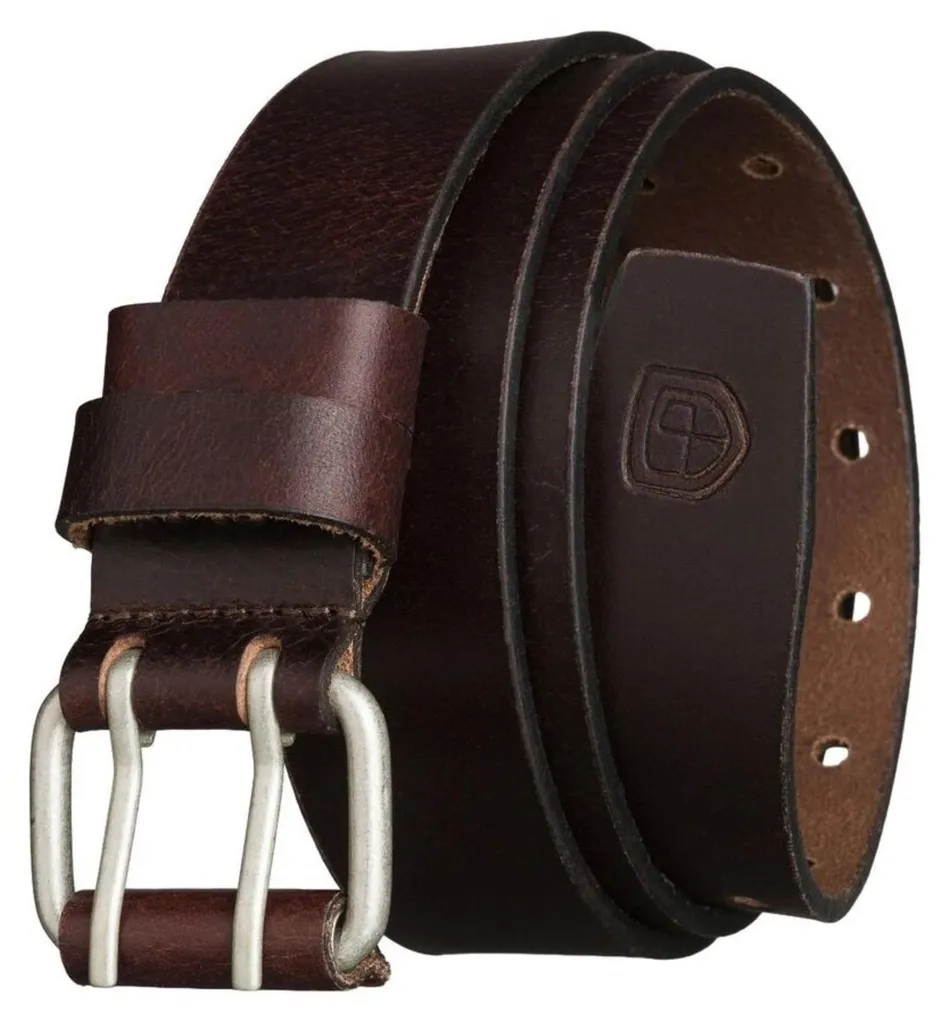 Ceinture Cuir Véritable Peterson Boucle Métal Ajustable Antichoc