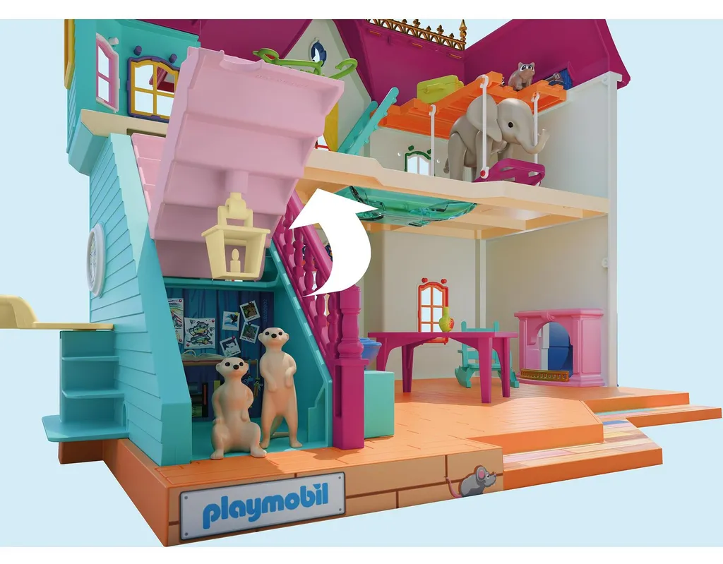 Villa d'animaux multicolore Playmobil - Structure ludique et robuste 0 - 3
