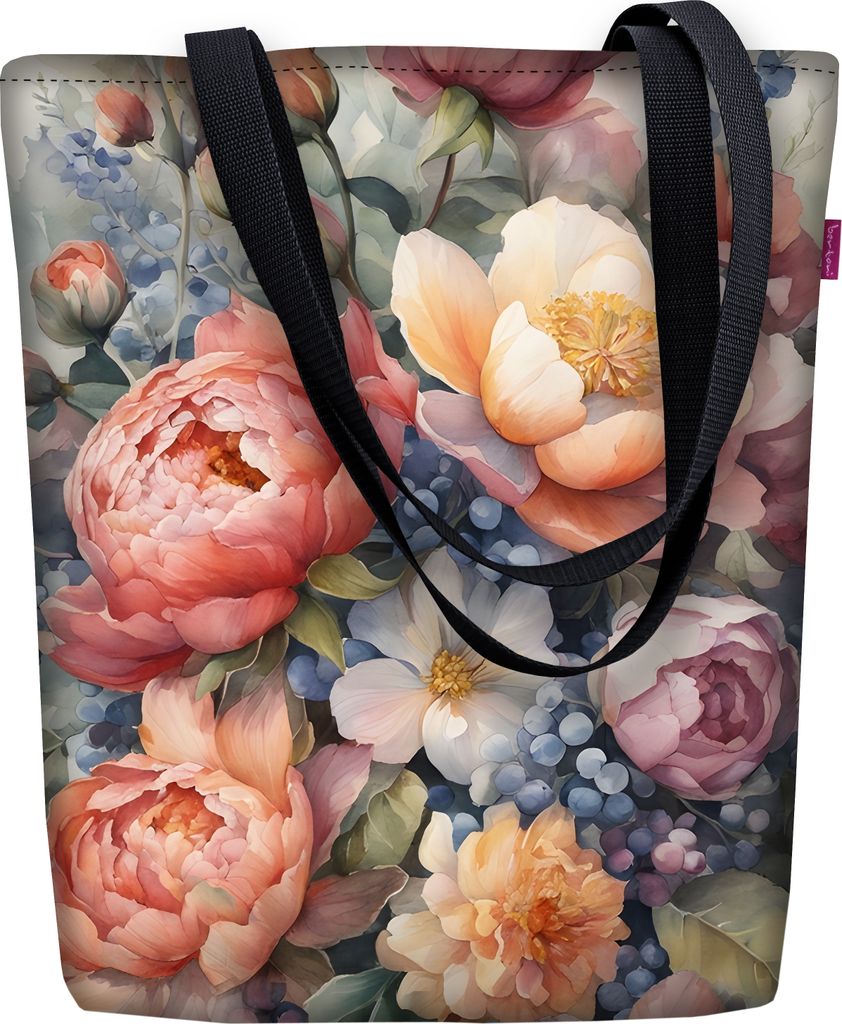 Bertoni Bedruckte Canvas-Tasche SUNNY 36x40 cm Produktbild 