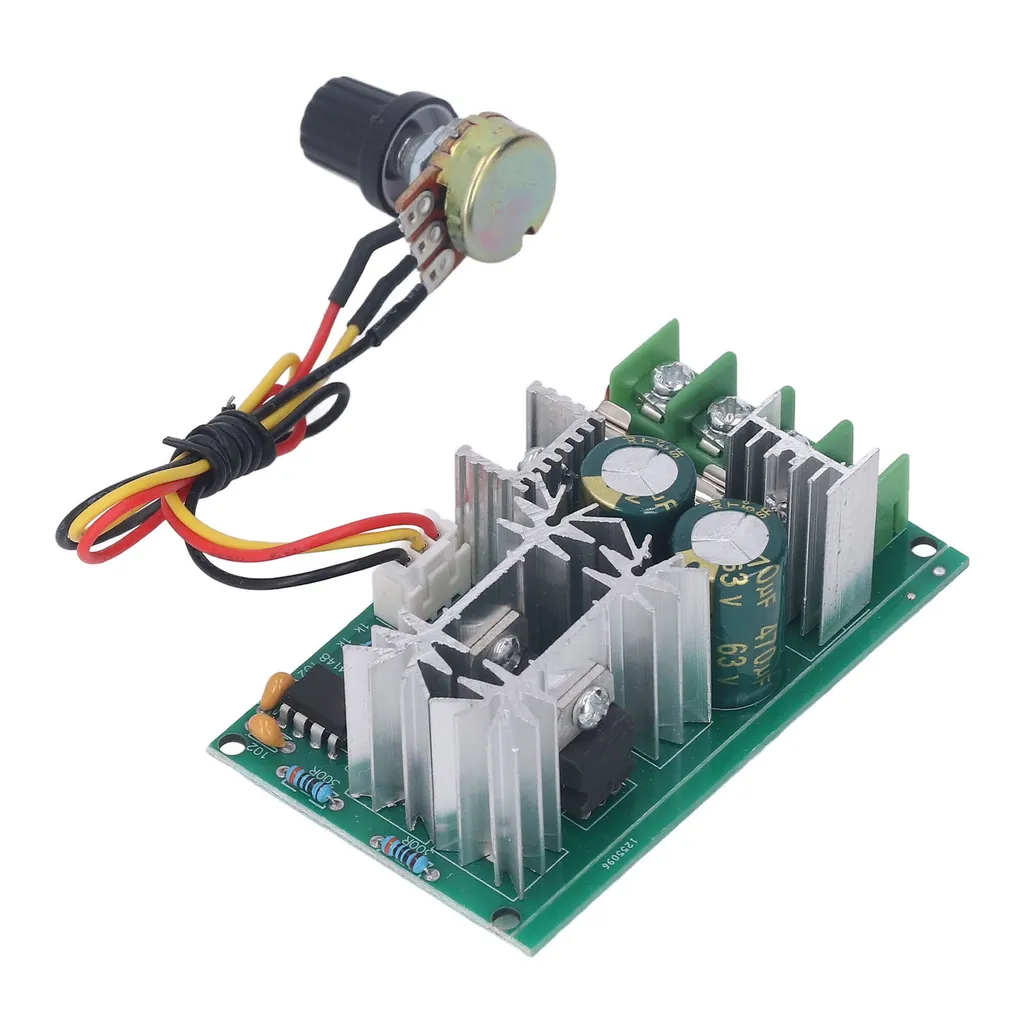 Regolatore Velocità Motore DC PWM 20A 1200W - Modulo Professionale