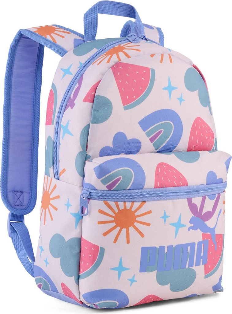 PUMA Rucksack Phase AOP Small Backpack Jasmine Flower - Summer AOP blau