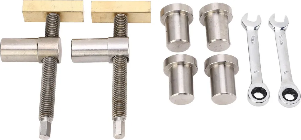 Arrêtez de glisser : Valet d'établi 19mm en inox et laiton réglables