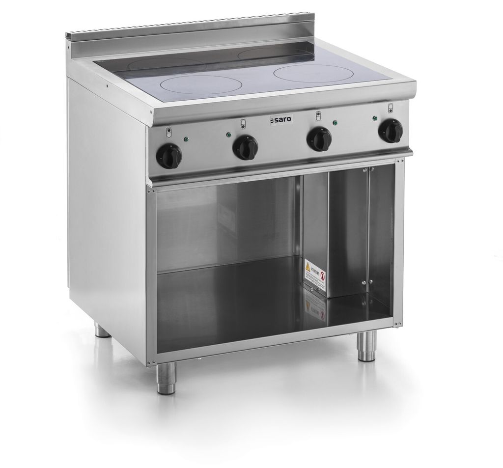SARO Induktionsherd mit offenem Unterbau Modell E7/CUI4BAL