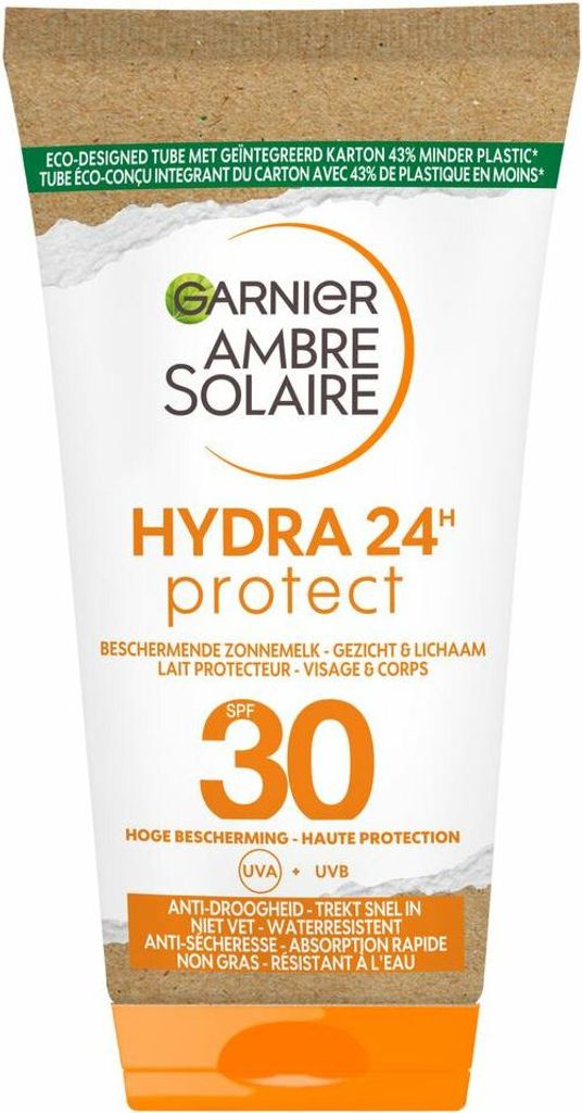 Garnier – Ambre Solaire – Sonnenschutz – LSF 30 – Reisegröße – Gesicht und Körper – 50 ml - 1 Stück