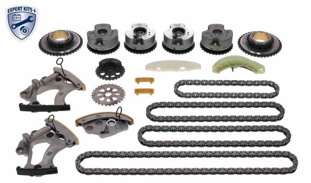 VAICO V10-10032 Steuerkettensatz Steuerkette für AUDI A4 Avant (8K5, B8) A6 Avant (4G5, 4GD, C7) A5 Sportback (8TA) A4 Limousine (8K2, B8) A5 Coupe