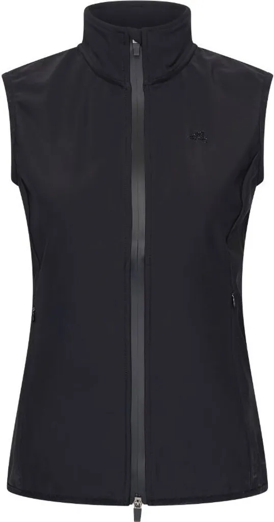 Gilet Softshell Femme Coupe-vent et Déperlant Euro-Star Noir L