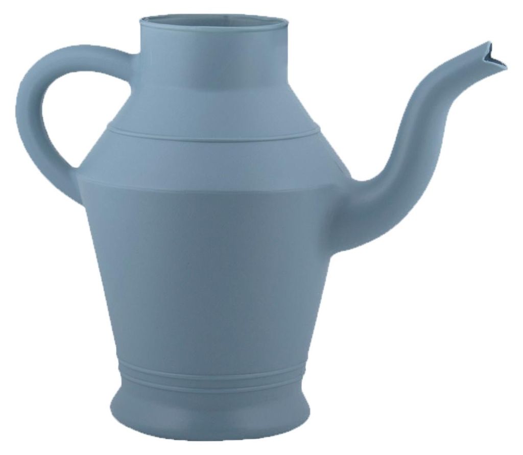 Esschert Design Pflanzengieskanne - jeansblau - Kunststoff - 2 L