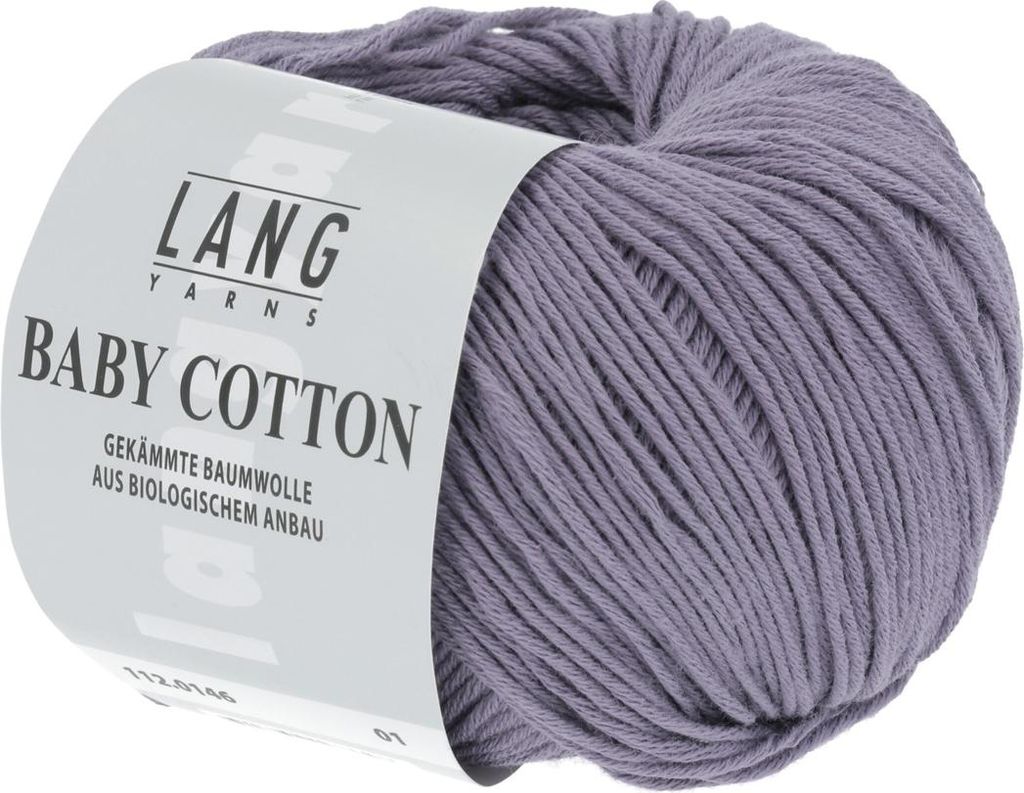Lang Yarns - Baby Baumwolle 0146 lila