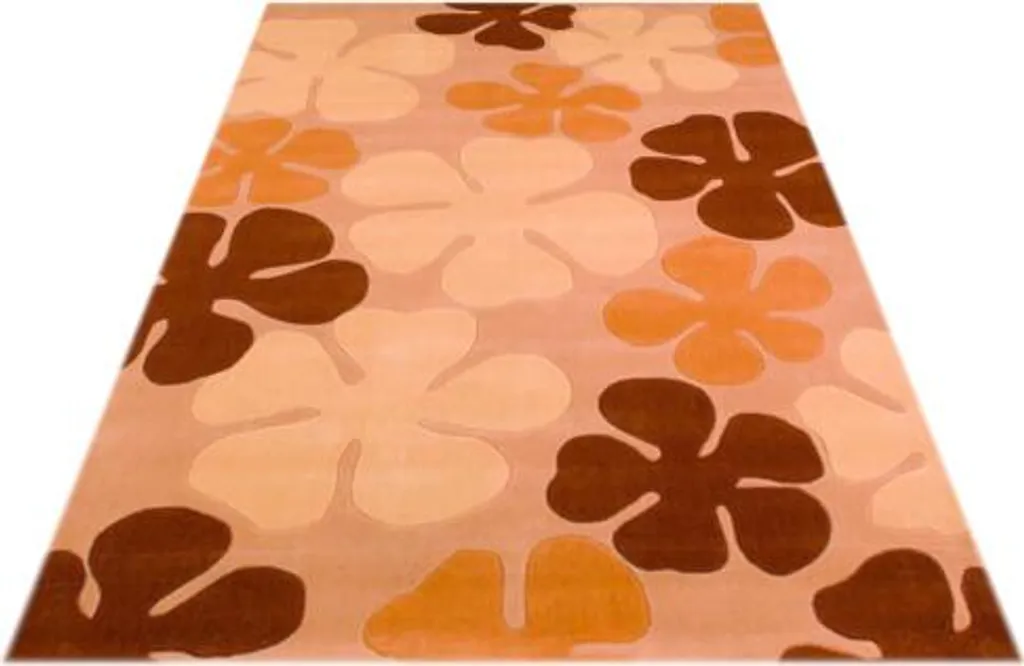 Tapis de salon 200x300 cm Calypso beige : Grand format pour séjour