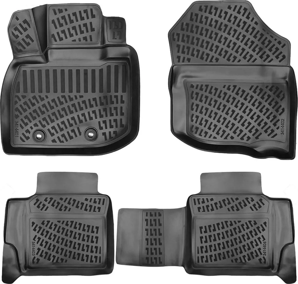 Tappetini 3D TPE Honda City 2008-2013 | Performance All-Weather 4 Pezzi