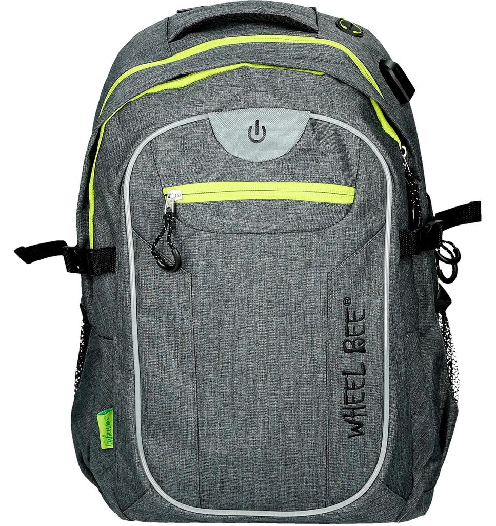 *Wheel Bee BACKPACK Revolution - two tone Grey Produktbild 