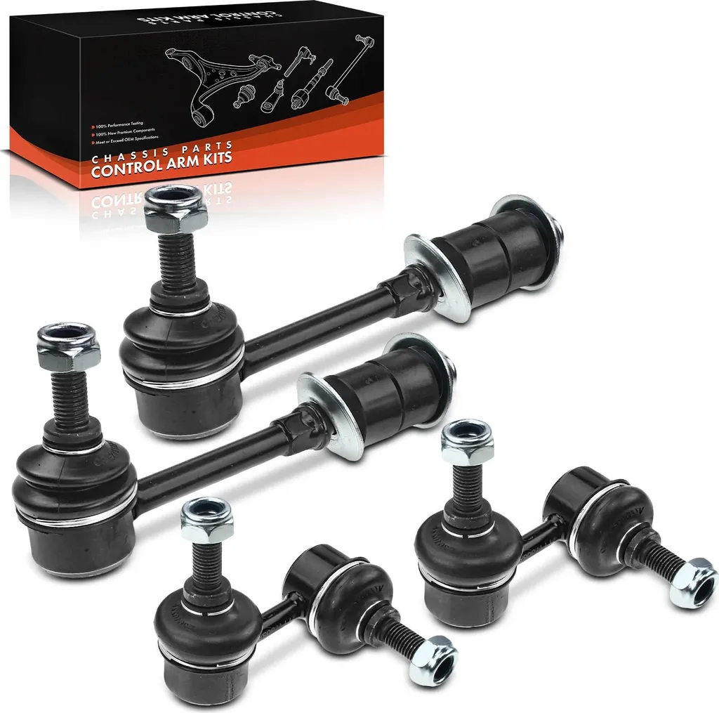 Biellette de Couplage 4 Pièces en Acier Renforcé pour Hyundai Accent