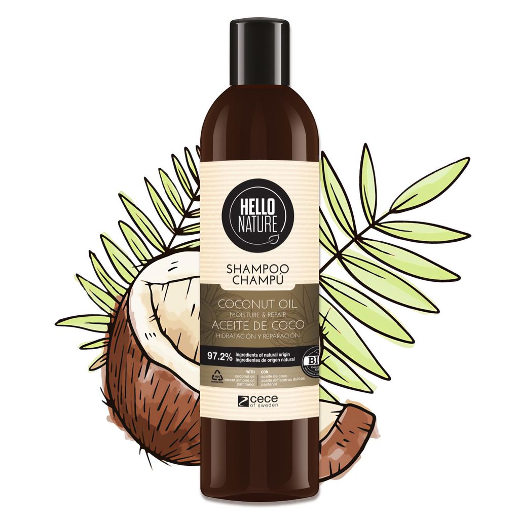 Shampoo Repair Kokosöl Pantenol Naturkosmetik Haarpflege Haarschäden Bio Vegan 300ml