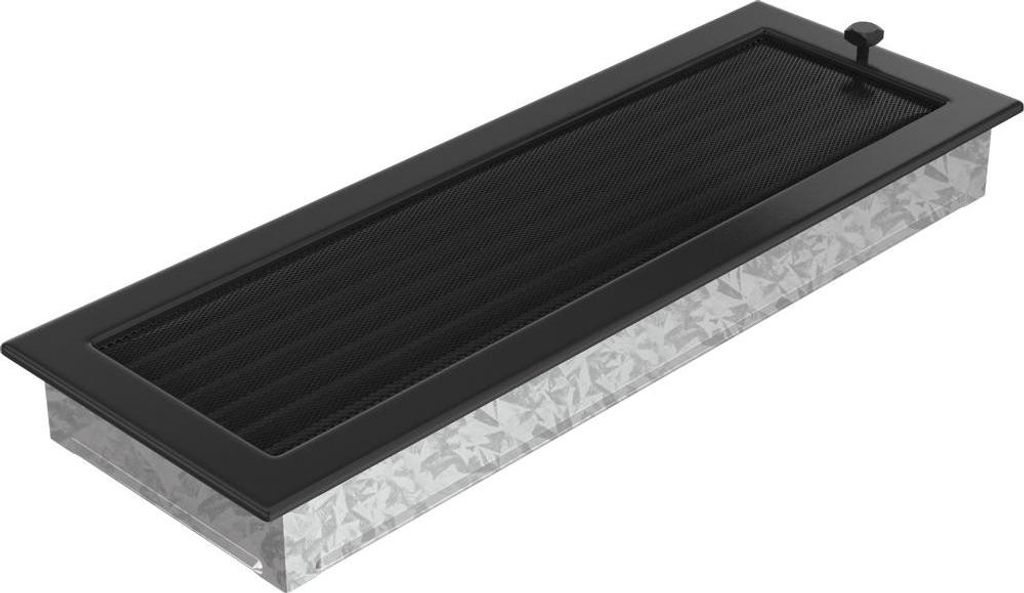 Lüftungsgitter 17x49 schwarz Jalousie Produktbild 