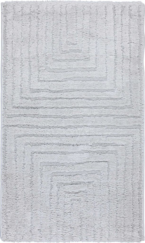 Doppelflor Teppich mit 3D Effekt Boho Avalon - 60x100cm - Grau