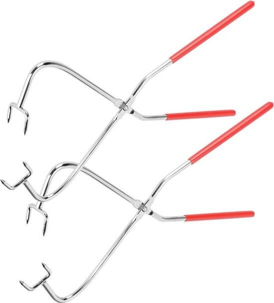 Tauchzange für Töpferwaren – Griff aus Edelstahl und Gummi – Bildhauerwerkzeug – Tauchglasur-Clip – Oberzange.