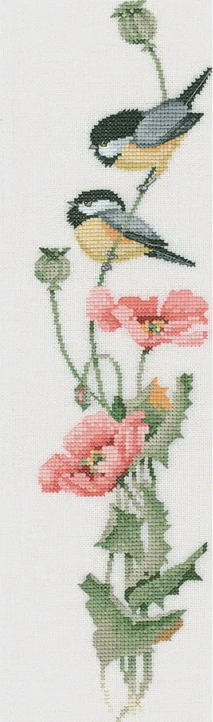 Kit Point de Croix Complet Heritage pour Broderie Précise et Facile