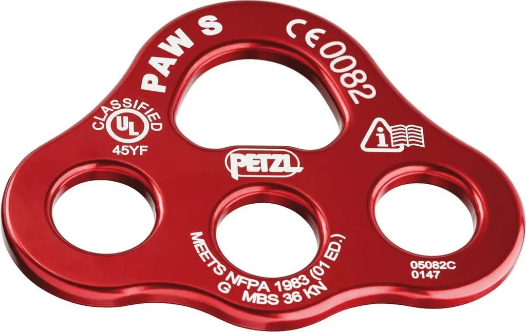 Pattes Anti-Compression Petzl Orange S contre Douleurs de Suspension