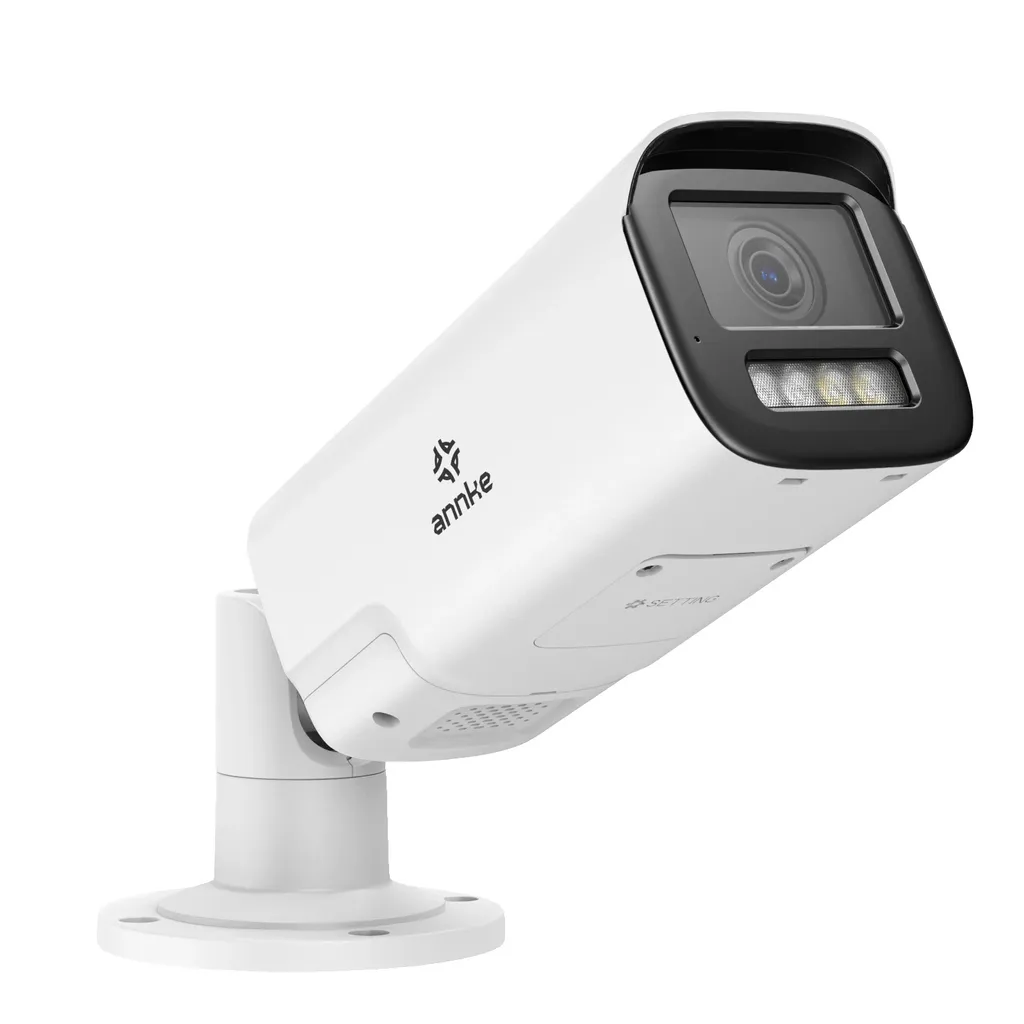 Caméra de sécurité 4K PoE pour protection maison et commerce avec vision nuit