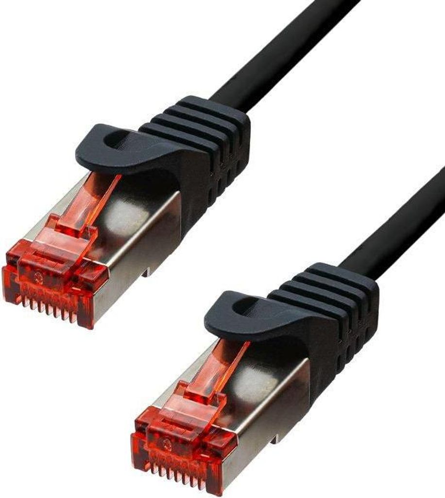 ProXtend CAT6 F/UTP CU LSZH Ethernet-Kabel, Schwarz, 7 m, 6FUTP-07B