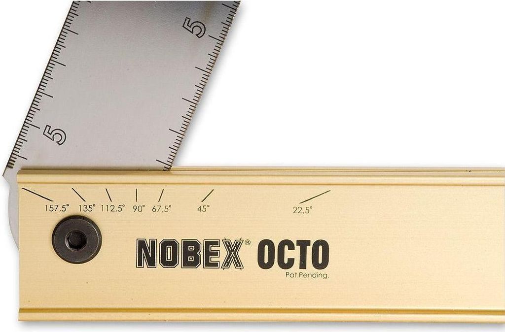 Nobex - Winkelverstellbares Lineal für Tischlerarbeiten