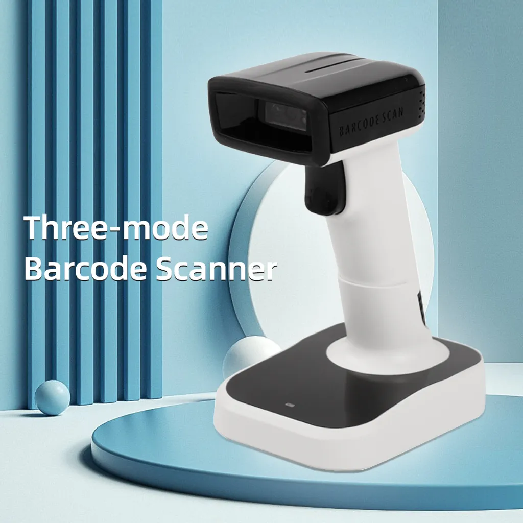 Scanner de Code-Barres Multi-Mode BT 2.4G USB avec Lecture QR Haute Vitesse - 2