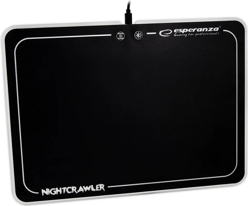 Tapis de souris rétroéclairé EGP104 Nightcrawler spécial Setup de Gaming