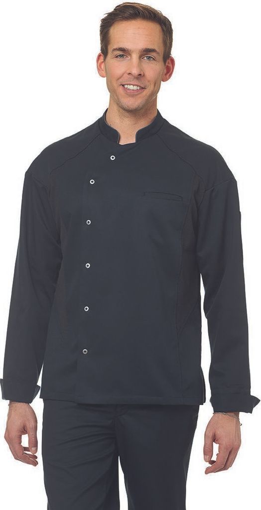 Leiber Kochjacke Farbe schwarz Größe 60, 12/2753/10