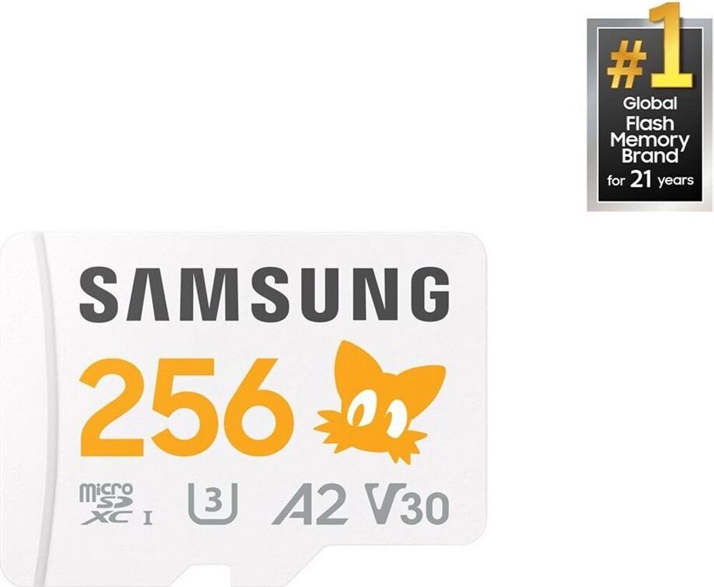 SD MicroSD Card 256GB Samsung Sonic inkl. Adapter  Produktbild 