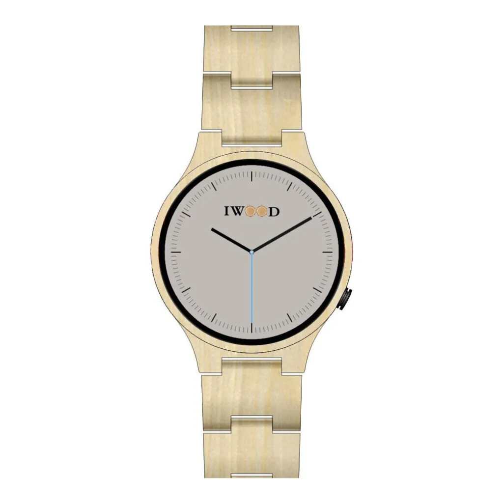 Montre Homme en Bois Véritable Iwood IW18441001 - Design Naturel Chic