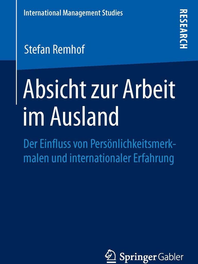 Absicht zur Arbeit im Ausland