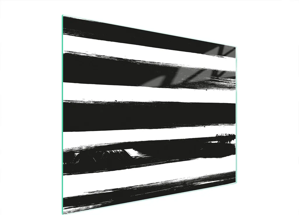 Tagliere Vetro Temperato 52x40 Strisce - Standard Igiene Professionale