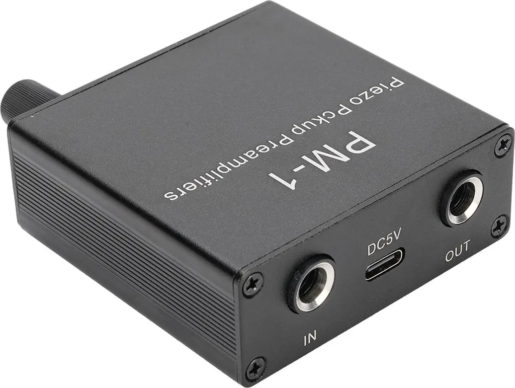 Préamplificateur guitare piézo rechargeable pour micros de surface compact - 3