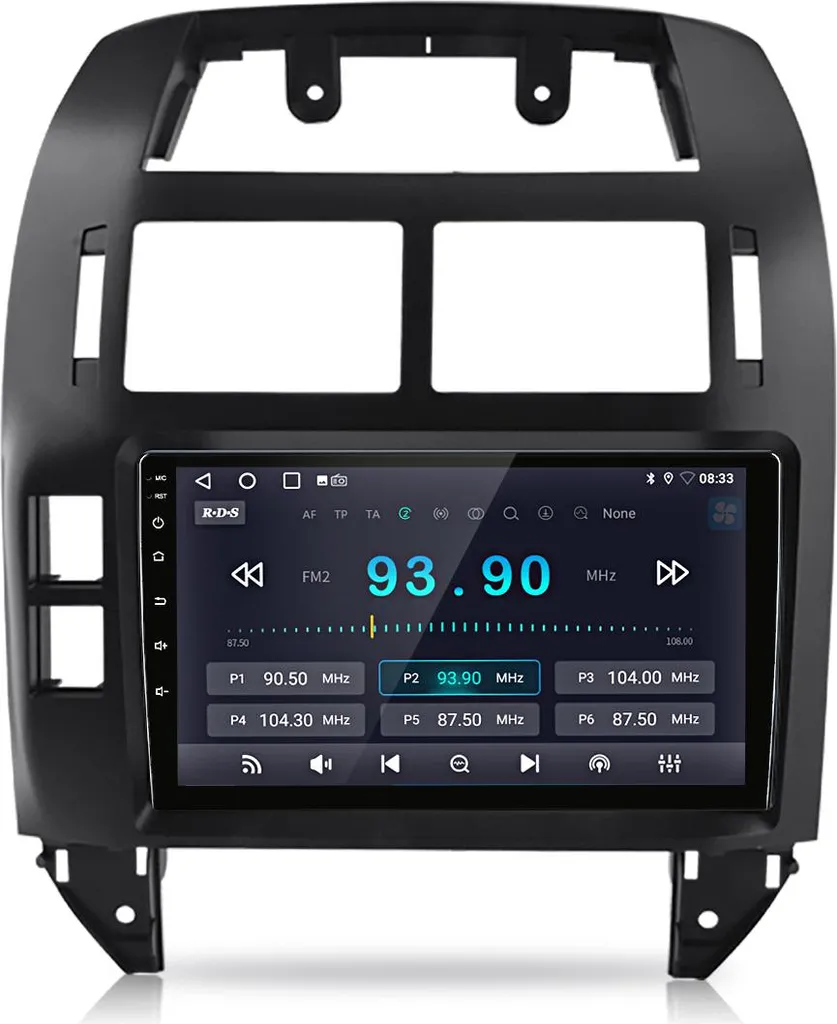 Infotainment Android 9'' per Polo 9N | Carplay Wireless | 32GB Navigatore