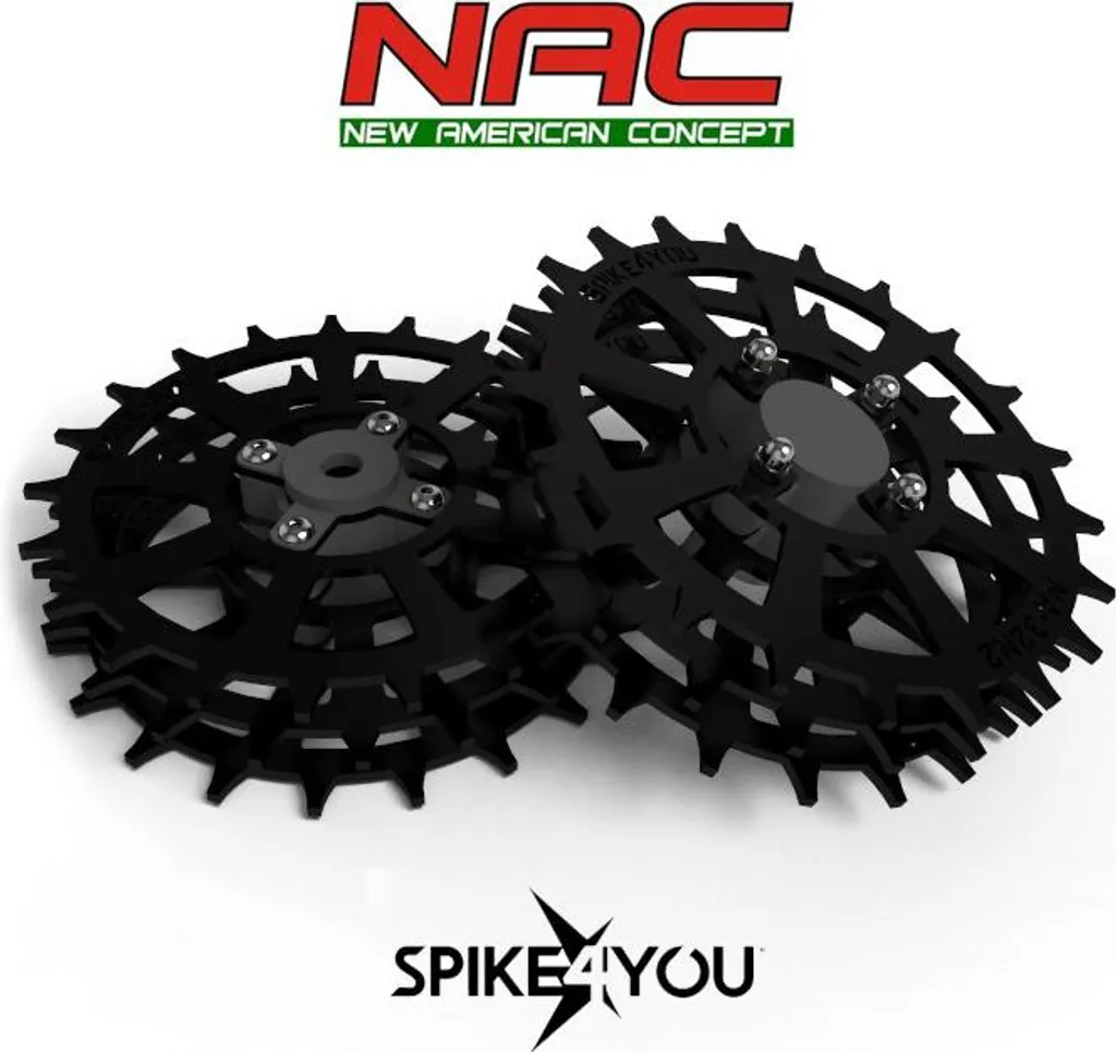 Roues de rechange NAC RLM600-FS et RLM300-FS en acier inoxydable
