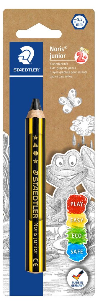 Ołówek STAEDTLER® 141-2B BK Noris junior BK 100% PEFC Zdjęcie produktu 