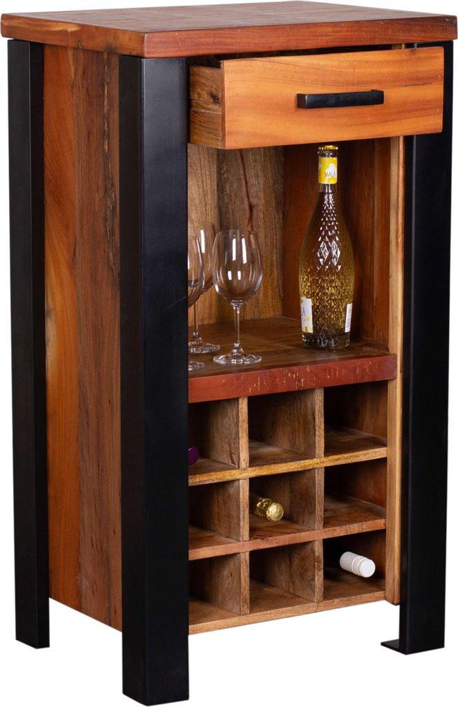 Wein Kommode Venosa Oldwood 56 x 45 x 102 cm
