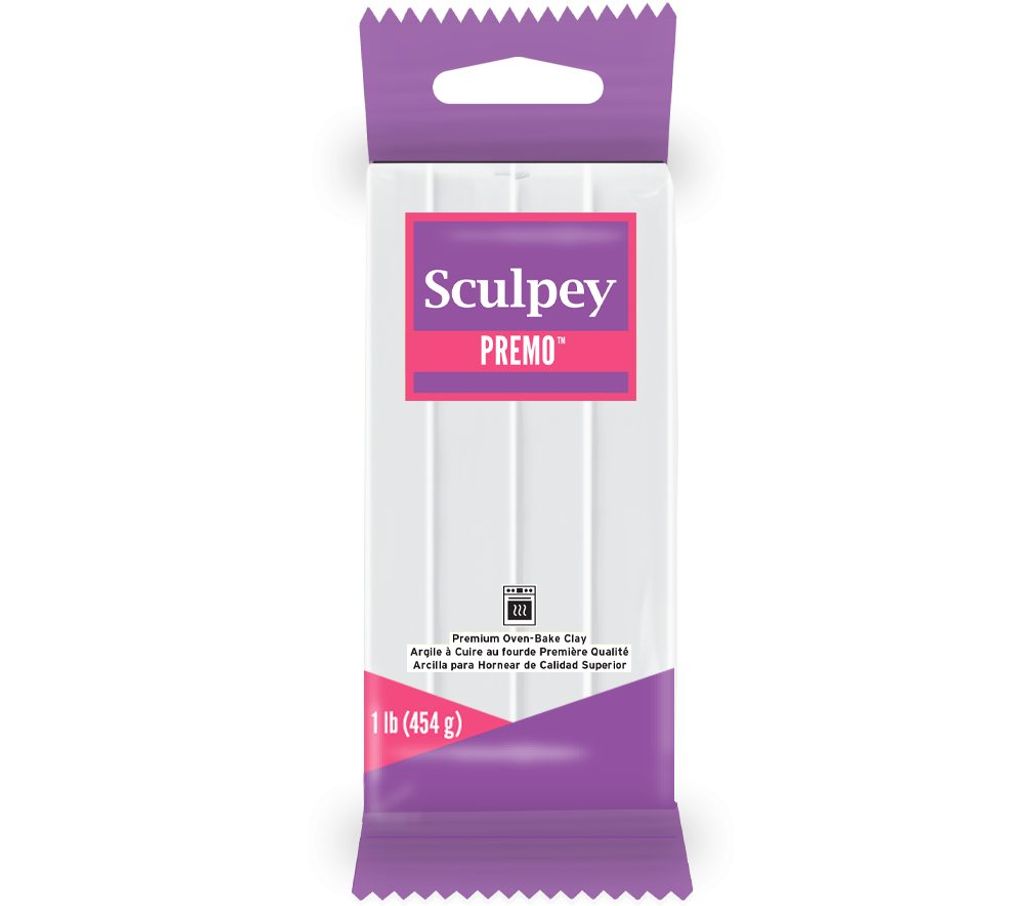 Sculpey PREMO 454g weiß - 1 Stück