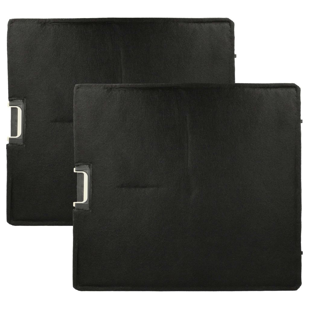 vhbw 2x Aktivkohlefilter kompatibel mit Miele DA 6996 W, DA 6086 W, DA 60x6 W, DA 6796 W, DA 6096 W, DA 6998 W Dunstabzugshaube - 34 x 31 x 2,2 cm