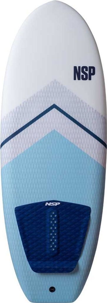 Nsp Foil Pro 4 ́8 ́ ́ Surfbrett Weiß,Blau 142.2 cm Weiß,Blau 142.2 cm