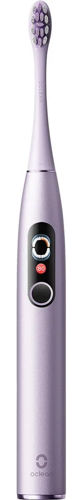 Brosse à dents électrique à piles Oclean X Pro violette haute autonomie